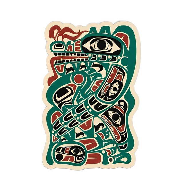 Sea Monster original formline design
